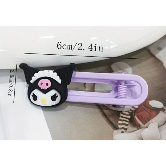 New! Pompompurin Hair Clip Barrette Adorable! - Picture 2 of 2